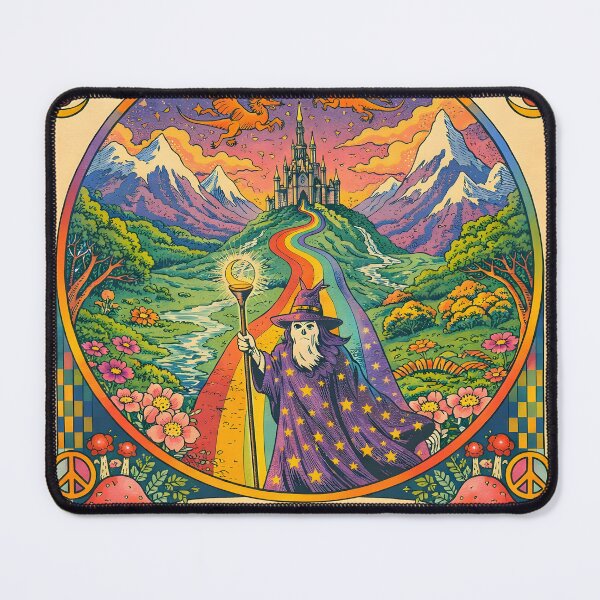 Item preview, Ghost Wizard – Retro Tour Poster designed and sold by Matinez Pink.
