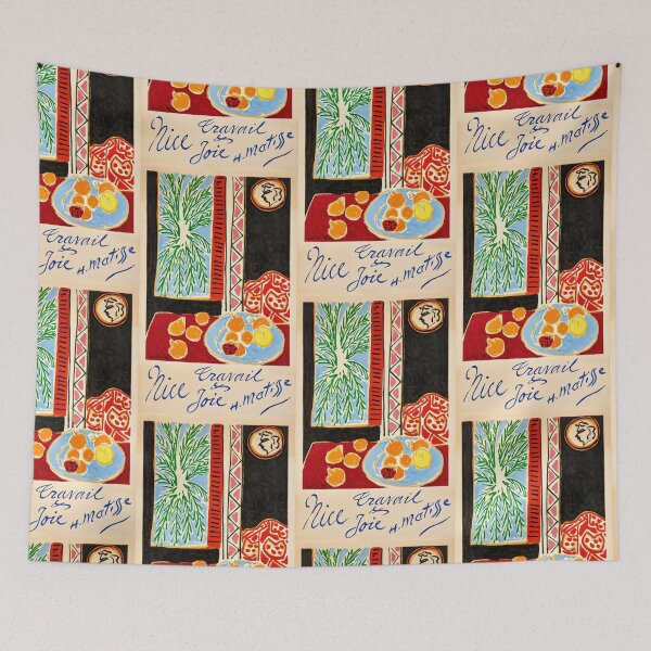 Item preview, Nice Travail Et Joie by Henri Matisse: Fauvist Mediterranean Art Poster designed and sold by artofuniverse.