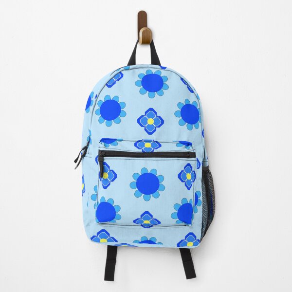 Item preview, Blue Floral Pattern – Happy Minimal Flower Design for Cheerful Decor designed and sold by katerin17.