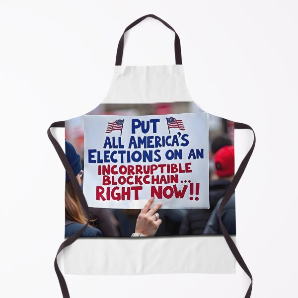 Item preview, Put all America’s elections on an incorruptible blockchain…RIGHT NOW!! designed and sold by ArtOfWarTshirts.