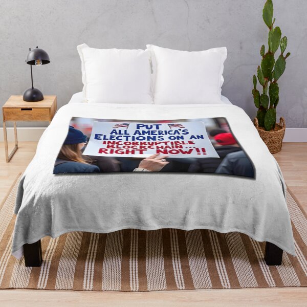 Item preview, Put all America’s elections on an incorruptible blockchain…RIGHT NOW!! designed and sold by ArtOfWarTshirts.