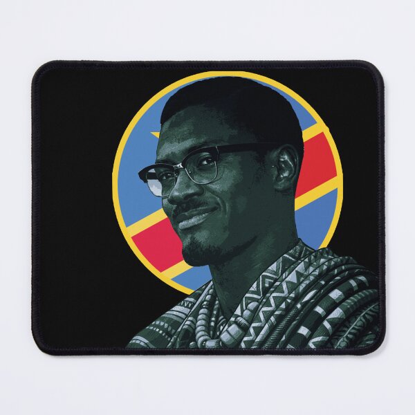 Item preview, Vintage Patrice Lumumba Pan-African Portrait | Congo Independence Leader | Black history designed and sold by Youngkev-arts.