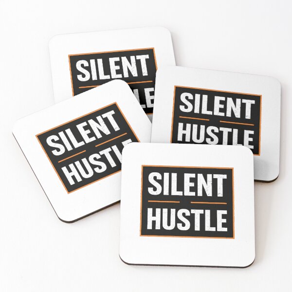 Item preview, Silent Hustle Motivational Discipline Quote designed and sold by the-dovlat.