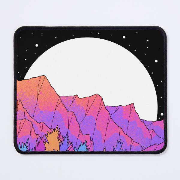 Item preview, Vibrant lands under the stars designed and sold by Swadeillustrations.