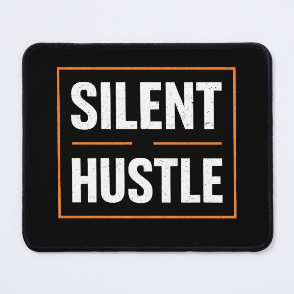 Item preview, Silent Hustle Motivational Discipline Quote designed and sold by the-dovlat.