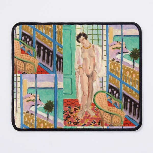 Item preview, Nu a La Fenetre by Henri Matisse: Fauvist Mediterranean Interior Poster designed and sold by artofuniverse.