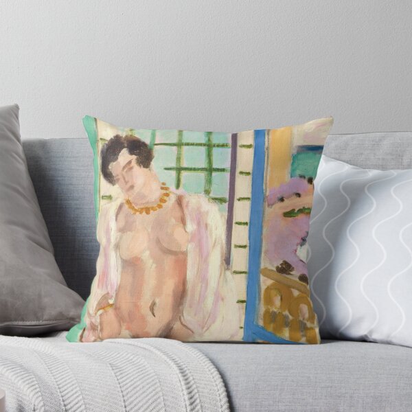 Item preview, Nu a La Fenetre by Henri Matisse: Fauvist Mediterranean Interior Poster designed and sold by artofuniverse.