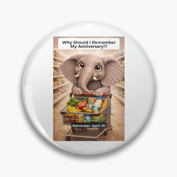 Item preview, Elephant Joke – April 20 designed and sold by ariksworld.