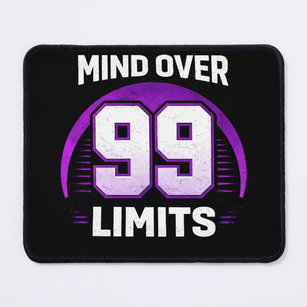 Item preview, Mind Over Limits 99 Motivational Gym Quote designed and sold by the-dovlat.