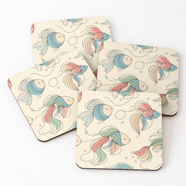 Item preview, Swim into creativity with our fish patterns designed and sold by Vanich-Panich.