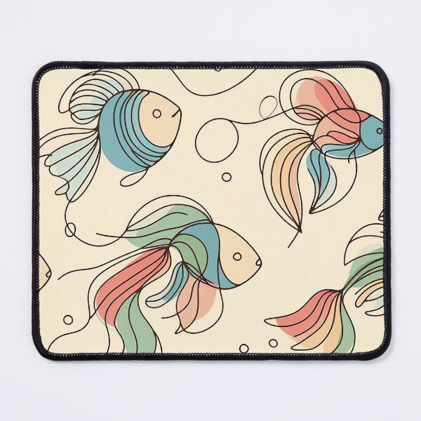 Item preview, Swim into creativity with our fish patterns designed and sold by Vanich-Panich.