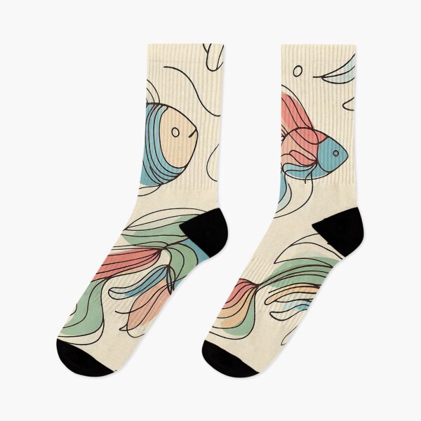 Item preview, Swim into creativity with our fish patterns designed and sold by Vanich-Panich.