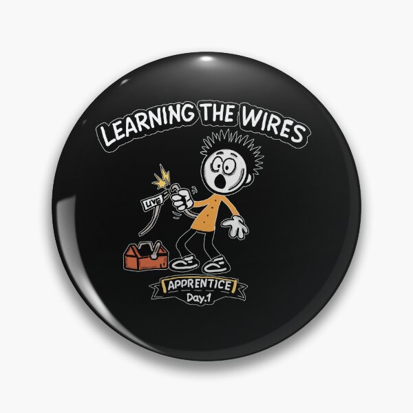 Item preview, Electrician Apprentice Day 1 Shirt – Learning The Wires Funny Electrical Trainee Gift designed and sold by Popstudio85.