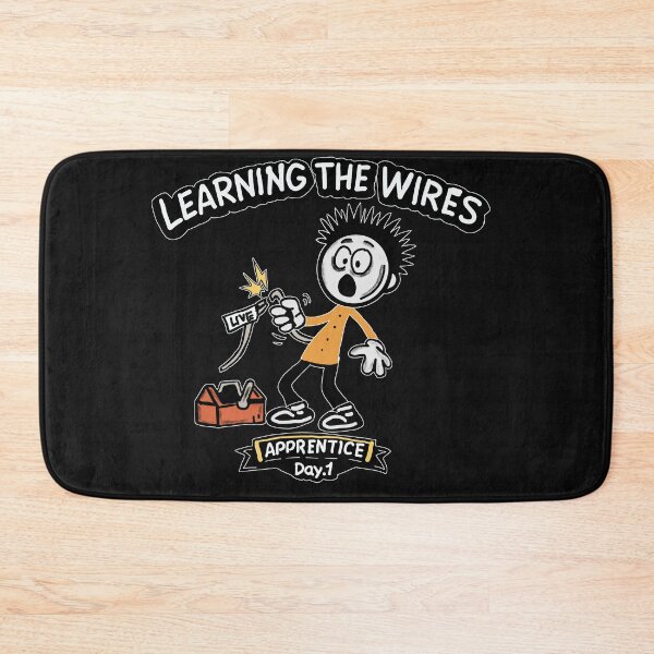 Item preview, Electrician Apprentice Day 1 Shirt – Learning The Wires Funny Electrical Trainee Gift designed and sold by Popstudio85.
