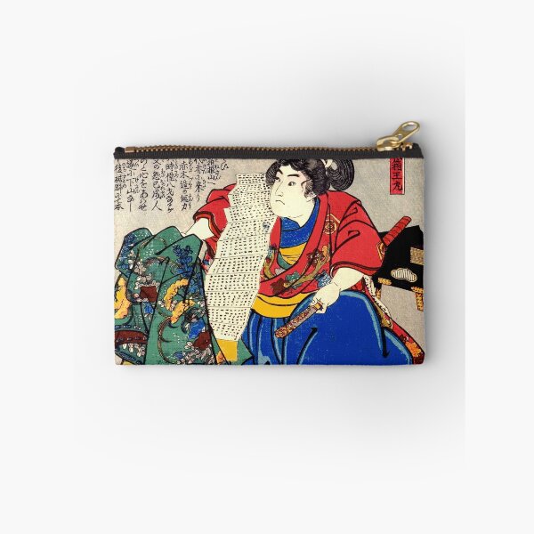 Item preview, Crouching samurai Utagawa Kuniyoshi designed and sold by frederic Lecut.