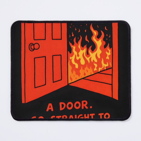 Item preview, Go Straight to Hell Dark Humor Poster designed and sold by Matinez Pink.