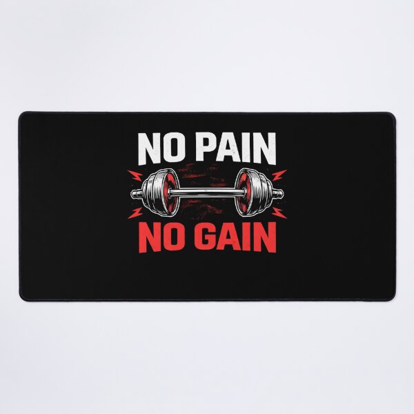 Item preview, No Pain No Gain Gym Workout Quote designed and sold by the-dovlat.