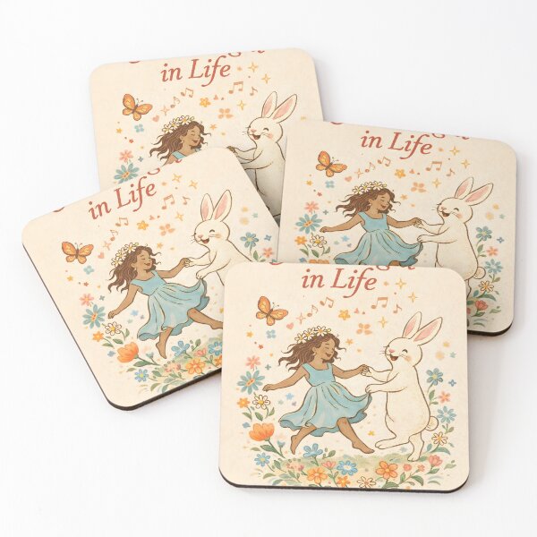 Item preview, Seek Delight in Life Whimsical Floral Art designed and sold by Matinez Pink.