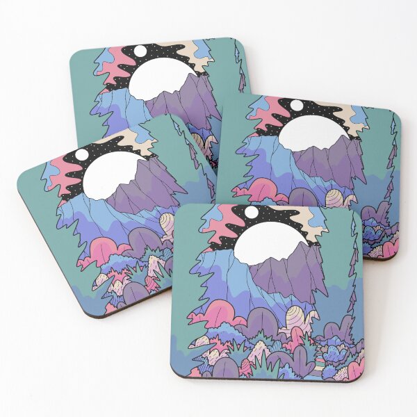 Item preview, Forest night walk designed and sold by Swadeillustrations.