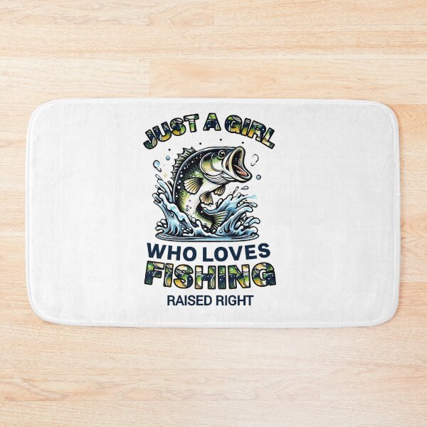 Item preview, Just a Girl Who Loves Fishing - Bass Fishing Gift designed and sold by Abibless1998.