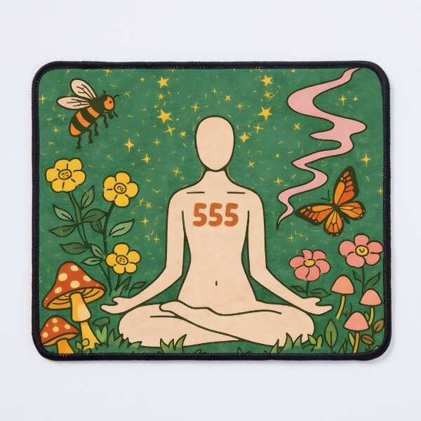 Item preview, Let Go & Be Present Mindfulness Art designed and sold by Matinez Pink.