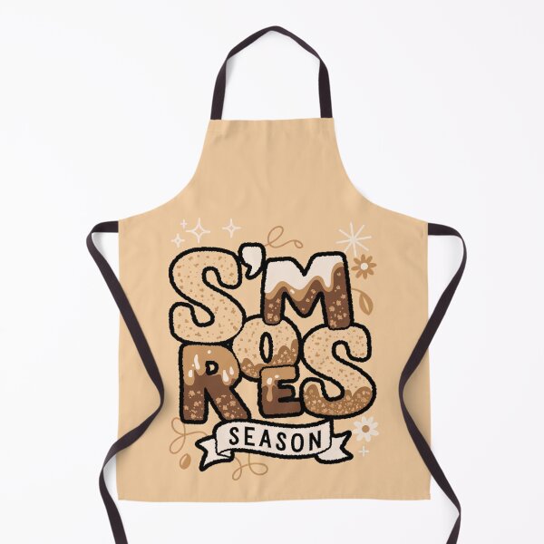 Artikelvorschau, S'mores-Saison – Retro-Typografie – Patchwork-Buchstaben – Boho-Blumenmuster – Leopardenmuster – Vintage-Look – niedliche Kritzeleien – Sterne und Gänseblümchen – warme, neutrale Farbpalette – saisonal entworfen und verkauft von JansenGS.