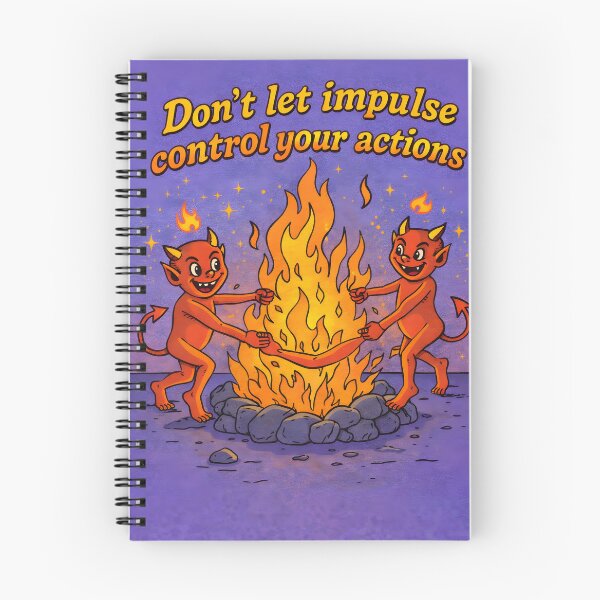 Item preview, Don’t Let Impulse Control Your Actions designed and sold by Matinez Pink.