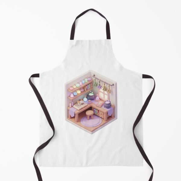 Item preview, Isometric Potion Shop – Cute Pastel Witch Alchemy Room designed and sold by KAYJAY DESIGNS.