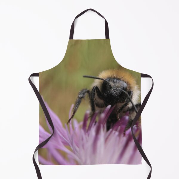 Item preview, Bumblebee on Purple Flower Macro with Pollen Details designed and sold by vikko-art.