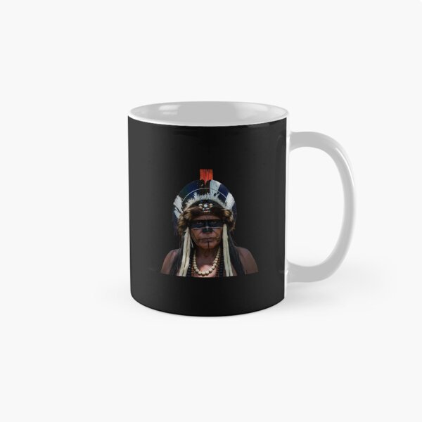 Item preview, Native American Chief Portrait – Spirit of the Warrior designed and sold by ArthurShu.