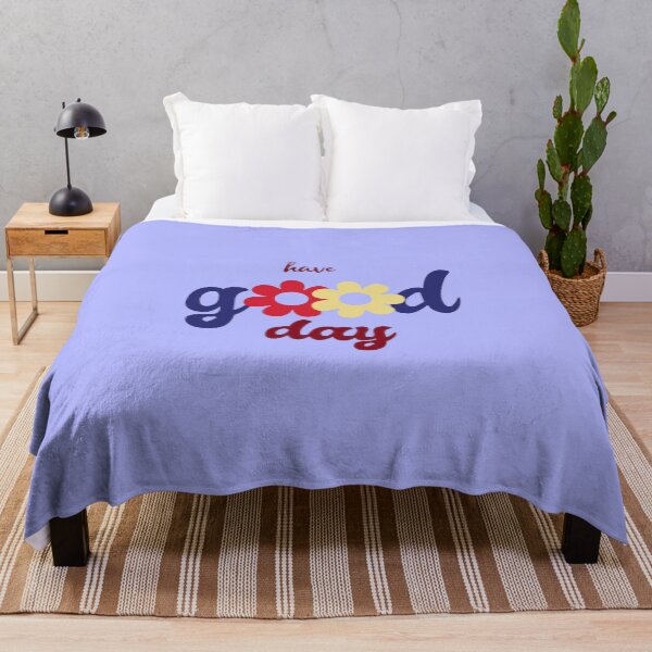 Item preview, Retro Floral Have A Good Day Positive Message designed and sold by GunnuDesigns.