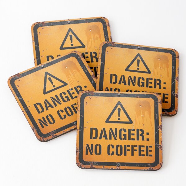 Item preview, Danger No Coffee designed and sold by Visual Dept..