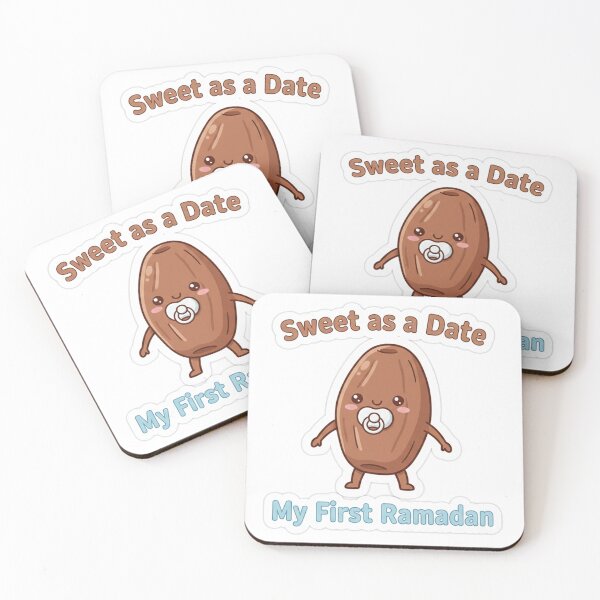 Item preview, Sweet as a Date My First Ramadan Baby Sticker designed and sold by RonyMady.