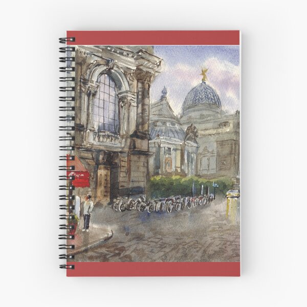 Item preview, Dresden view. Watercolor painting. Germany designed and sold by Colibri77.