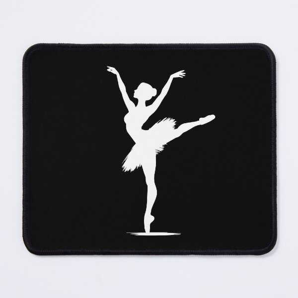 Item preview, Ballerina Silhouette – Minimal Dance Art designed and sold by BrushRushX.