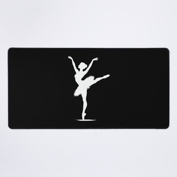 Item preview, Ballerina Silhouette – Minimal Dance Art designed and sold by BrushRushX.