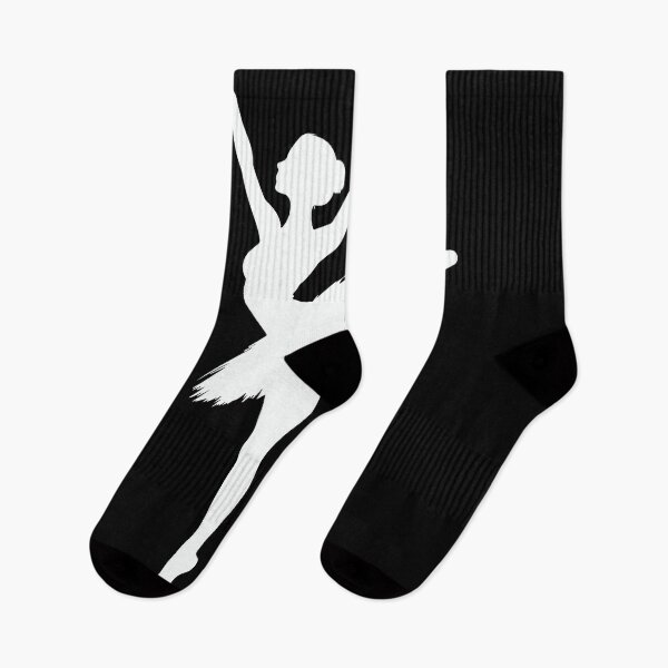 Item preview, Ballerina Silhouette – Minimal Dance Art designed and sold by BrushRushX.