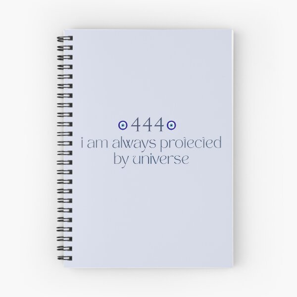 Item preview, 444 angel number quote sticker - aesthetic affirmations  designed and sold by Dharaamagnetiix.
