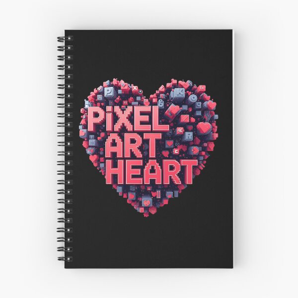 Item preview, Pixel Art Heart – Retro Gamer Love Design designed and sold by TimelessCW.