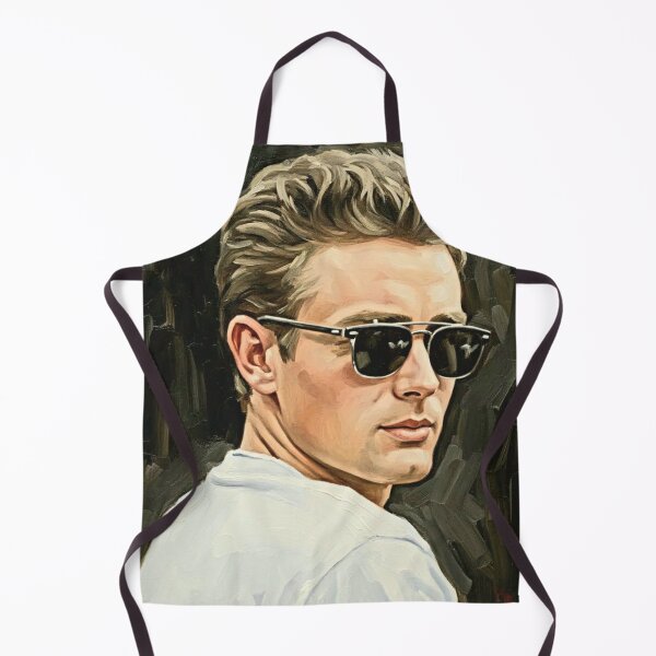 Item preview, Iconic Chill: James Dean Retro Sunglasses Portrait designed and sold by Art's Diner.