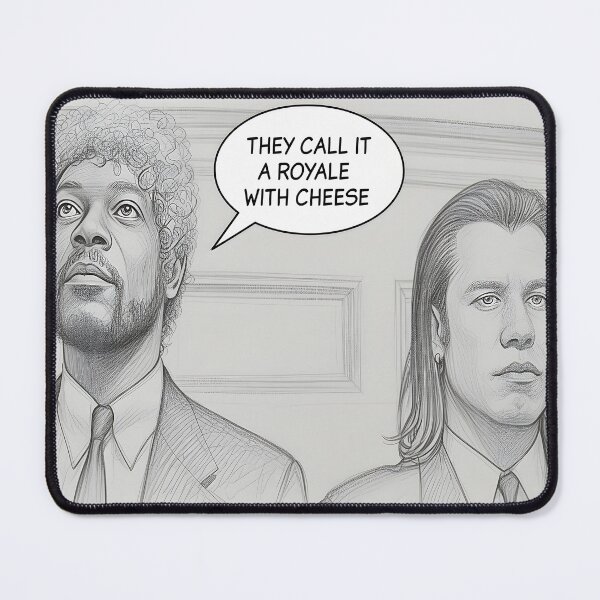 Item preview, It's a Royale with Cheese designed and sold by Huskyyy Designs.