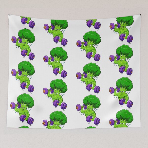 Item preview, Broccoli beast mode designed and sold by ManikRaja.