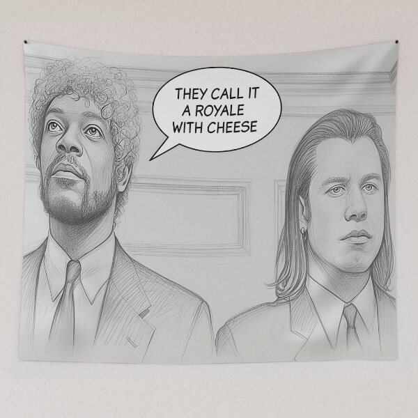 Item preview, It's a Royale with Cheese designed and sold by Huskyyy Designs.