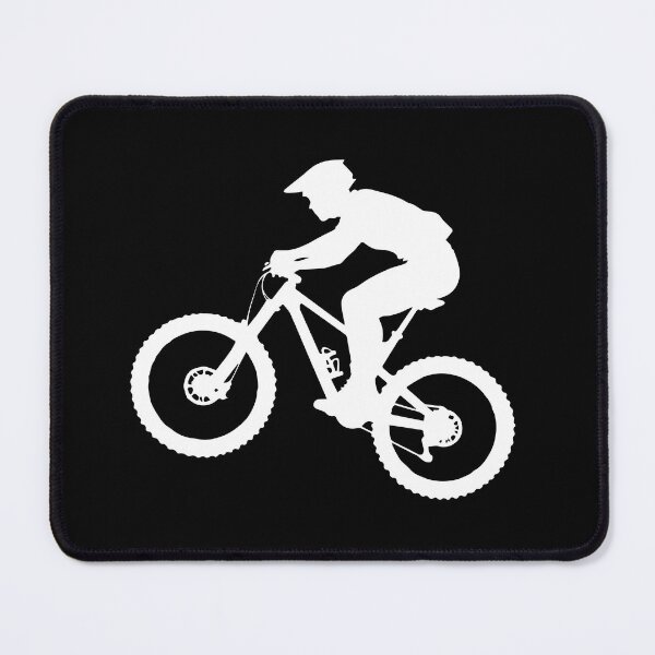 Item preview, Cyclist Silhouette – Minimal Cycling Art designed and sold by BrushRushX.