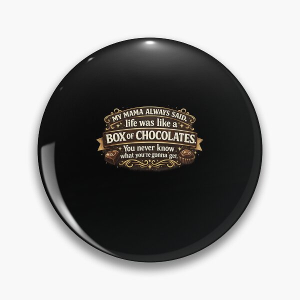 Item preview, Forrest Gump Chocolate Quote designed and sold by Szapeee.