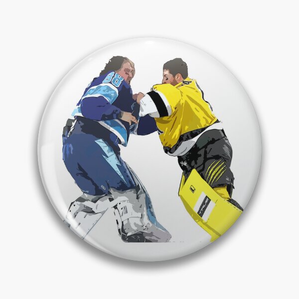 Item preview, Jeremy Swayman and Andrei Vasilevskiy Goalie Fight designed and sold by raffrasta.