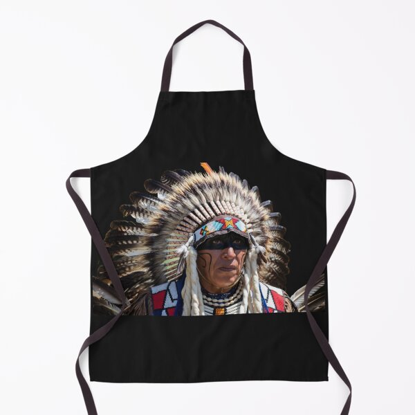 Item preview, Native American Chief Portrait – Spirit of the Warrior designed and sold by ArthurShu.