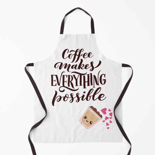 Item preview, Coffee Makes Everything Possible Motivational Quote designed and sold by jyotsanafinds.