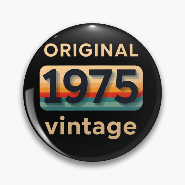 Item preview, Original 1975 Vintage - Retro Classic Birth Year Design designed and sold by TimelessCW.