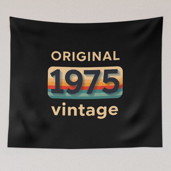 Item preview, Original 1975 Vintage - Retro Classic Birth Year Design designed and sold by TimelessCW.